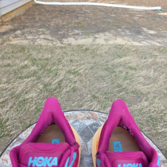 Hoka Challenger ATR 7 1134498 FCJB Flame Cherry Trail Running Shoes Women Sz 9 B - Picture 7 of 10